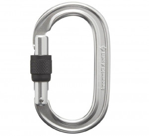 CARABINIERA CU FILET BLACK DIAMOND KEYLOCK BINER OVALA