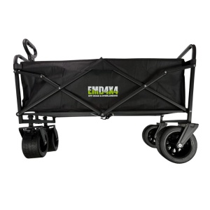 Cărucior de transport pliabil pentru outdoor, camping și excursii, capacitate 150 kg, EMD4x4 - Img 1