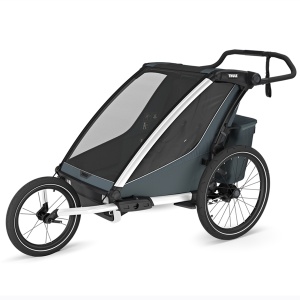 Carucior multisport double Thule Chariot Cross 2, Dark Slate - Img 3