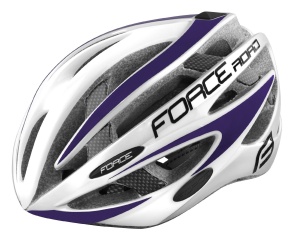 Casca Force Road, alb/violet S-M (54-58 cm)