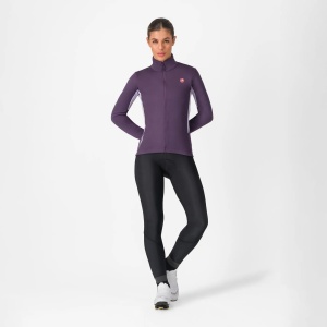 Castelli - jacheta ciclism iarna - Entrata 2 W Jacket - night shade/purple mist - L - Img 6