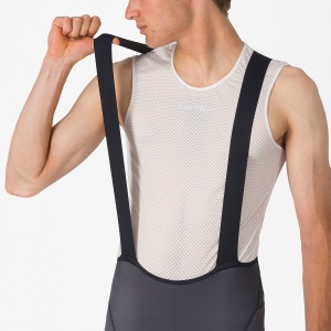 Castelli - pantaloni ciclism scurti cu bretele - Competizione 2 Bibshort - 15-35 gr C - gri inchis - Img 4