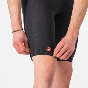 Castelli - pantaloni ciclism scurti cu bretele - Free Aero Race S Bibshort - negru - Img 4