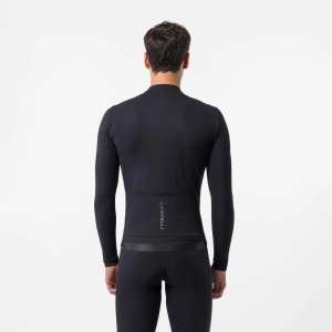 Castelli - tricou ciclism maneca lunga - Thermowoven LS Jersey - negru - 3XL - Img 2