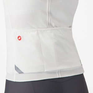 Castelli - tricou ciclism maneca scurta regular fit - Anima 4 W Jersey - 18-32 gr C - ivoar - Img 4