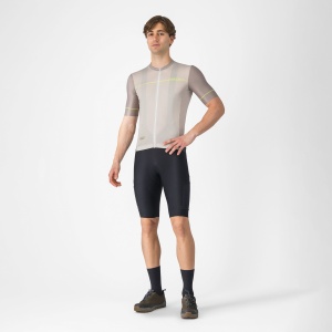 Castelli - tricou ciclism maneca scurta regular fit - Unlimited Endurance 2 Jersey - argintiu | verde lime - Img 7
