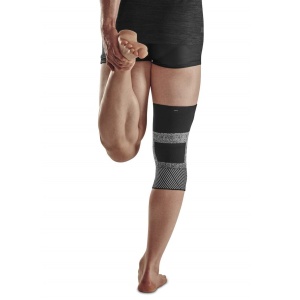 CEP - Genunchiera orto pentru compresie si protectie genunchi Max Support Compression Knee Sleeve - negru gri - Img 4