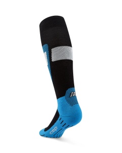 CEP - sosete compresie tall - Ski Merino 3.0 - black | blue - III - Img 3
