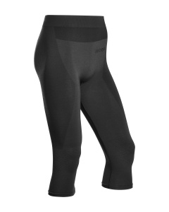 Colanți 3/4 CEP Merino Base Layer Skiing - lână merino | bărbați - black