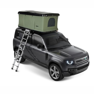 Cort auto cu prindere pe plafon, Thule, Basin, 2 persoane, Hard-Shell, Negru - Img 2