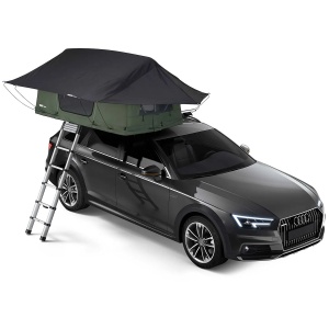 Cort auto cu prindere pe plafon, Thule, Foothill, 2 persoane, Agave Green - Img 1