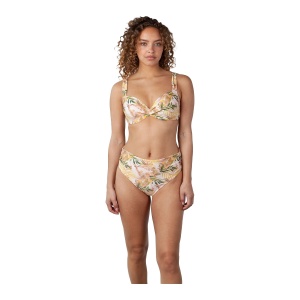 Costum Baie Femei Barts Estellu High Waist Beige