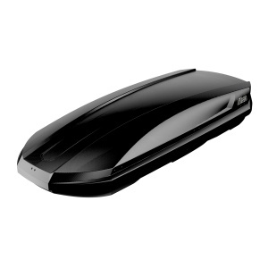 Cutie portbagaj Aleo EcoSpace XL Hexagon, Black Matte - Img 1