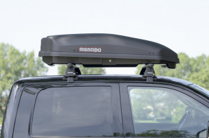 Cutie portbagaj Menabo Satellite 330 ABS Dark, 141x77x34cm - Img 4