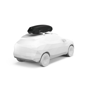 Cutie portbagaj Thule Force 3 L Sport, Negru Mat - Img 6
