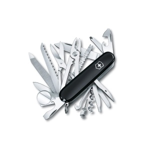 Cutit Buzunar Swiss Champ Negru Vx1.6795.3