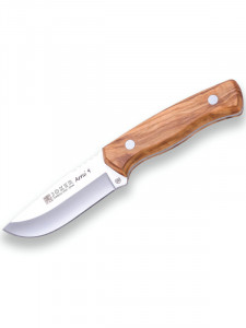 Cutit JOKER ARRUI lama 9cm maner lemn toc piele CO64