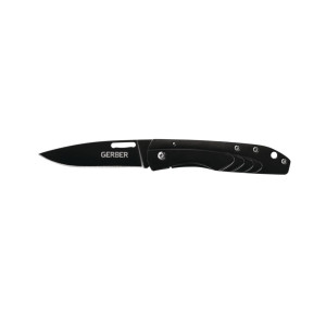Cuțit pliabil de buzunar gerber, lungime lamă 6,6 cm, stl 2,5 pocket folder, negru
