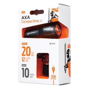 Far + stop AXA Compactline 20 Lux Battery - Img 3