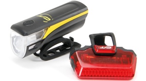 Far + stop CONTEC Speed Led - 20lux - negru/galben - Img 2