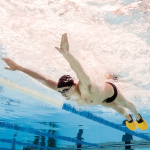 Finis - labe inot pentru adulti Positive Drive - galben negru - Img 6