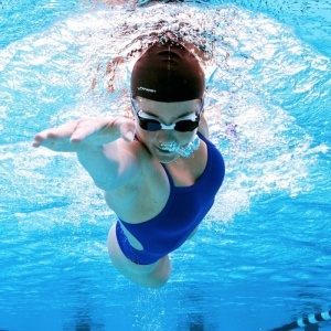 Finis - ochelari inot adulti Smart Google - alb albastru - Img 3