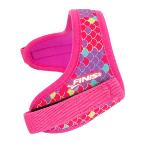 Finis - ochelari inot pentru copii DragonFlys - roz intens rosu galben cu lentile transparente - Img 2