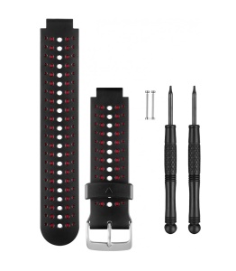 Garmin curea pentru Forerunner 230/235/630 negru-rosu