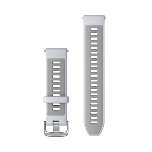 Garmin curea silicon pentru Forerunner 965 - alb|gri - Img 2