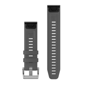Garmin curea silicon QuickFit 22 - gri Slate - 3 piese - Img 2