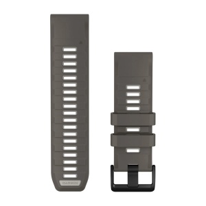 Garmin - curea silicon - QuickFit 26 watch band - Pebble Gray I Silver Gray