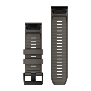 Garmin - curea silicon - QuickFit 26 watch band - Pebble Gray - Img 2
