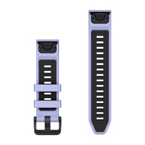 Garmin Curele de ceas QuickFit 20 | Silicon Blueberry (Set de scufundare din 3 piese) - Img 2