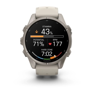 Garmin Fenix 9 AMOLED - 43 mm Titan Fog Gray - Smartwatch Multisport Premium cu AMOLED - Img 4
