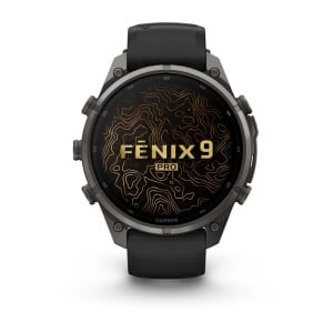 Garmin Fenix 9 Pro AMOLED inReach - 47 mm Titan DLC Carbon Gray - Smartwatch Multisport Premium cu AMOLED - Img 2