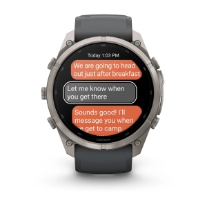 Garmin Fenix 9 Pro AMOLED inReach - 51 mm Titan Grafit - Smartwatch Multisport Premium cu AMOLED - Img 7