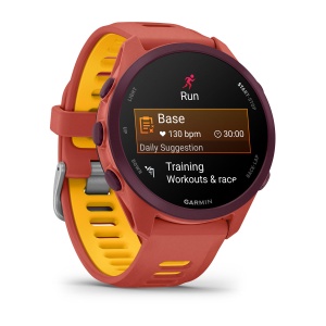 Garmin - Forerunner 170 - 43mm - Black I Amp Yellow - Img 19