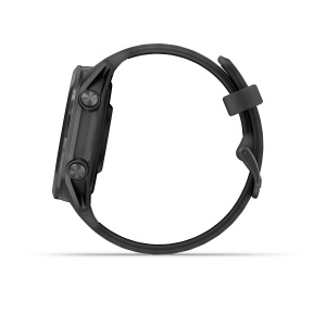 Garmin Forerunner 570 - 42 mm - ceas multisport cu GPS si AMOLED - negru Slate Gray Aluminium with Translucent Black | Black Band - Img 6