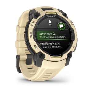 Garmin Instinct 3 – 45 mm, AMOLED | Citrine cu curea Citrine - Img 3