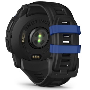 Garmin - Instinct 3 - 45 mm AMOLED - Black with Bolt Blue | Black Band - Img 72