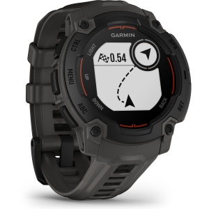 Garmin - Instinct 3 - 45 mm AMOLED - Black with Bolt Blue | Black Band - Img 172