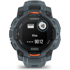 Garmin INSTINCT 3 - 45 mm Solar albastru Twilight - smartwatch robust cu GPS - Img 2