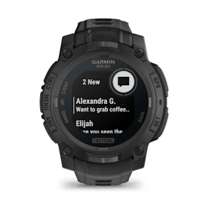 Garmin INSTINCT 3 - 45 mm Solar Tactical - negru - smartwatch robust cu GPS - Img 2