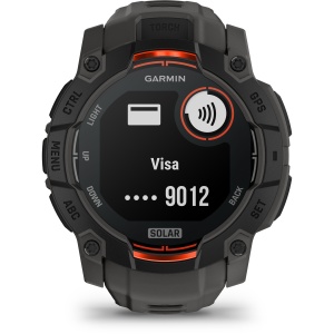 Garmin INSTINCT 3 - 50 mm Solar negru - smartwatch robust cu GPS - Img 2