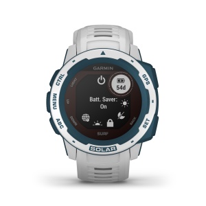 Garmin - Instinct Solar Surf edition - Cloudbreak - ceas inteligent cu GPS cu functii avansate pentru sport si incarcare solara - Img 19