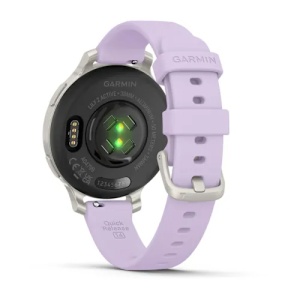 Garmin - Lily 2 Active - Argintiu, curea de silicon Purple Jasmina - Img 9