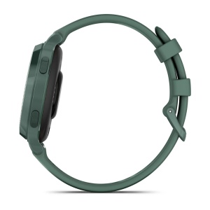 Garmin - Lily 2 Active - verde Jasper Green Bezel - curea de silicon Jaspers Green - Img 6