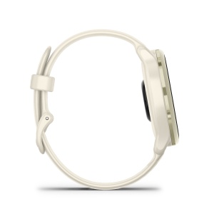 Garmin - vivoactive 6 smartwatch cu GPS și AMOLED - ramă lunar gold - carcasă lunar şi bratara din silicon Bone - Img 4