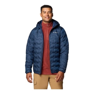 Geaca Puf Barbati Columbia Delta Ridge II Down Hooded Navy