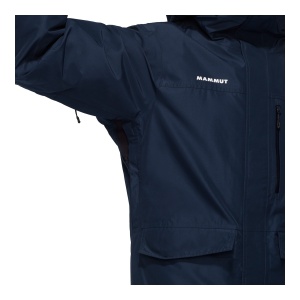 Geaca Schi Barbati Mammut Fall Line HS Thermo Hooded Navy - Img 10